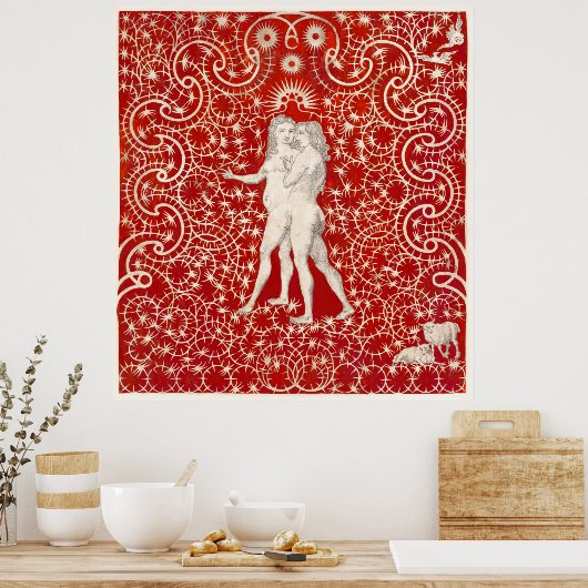 Poster Adam & Eve (Cuisine)