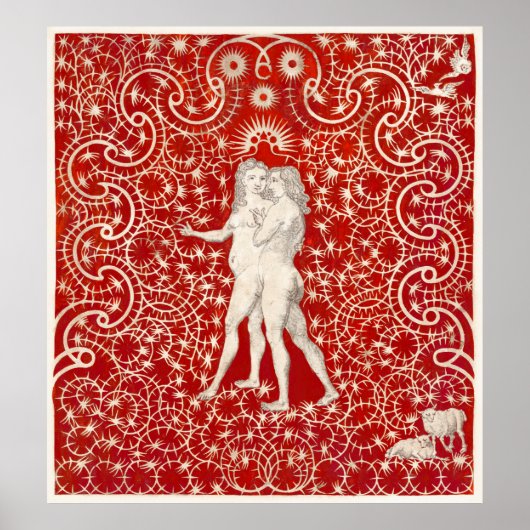 Poster Adam & Eve (Devant)