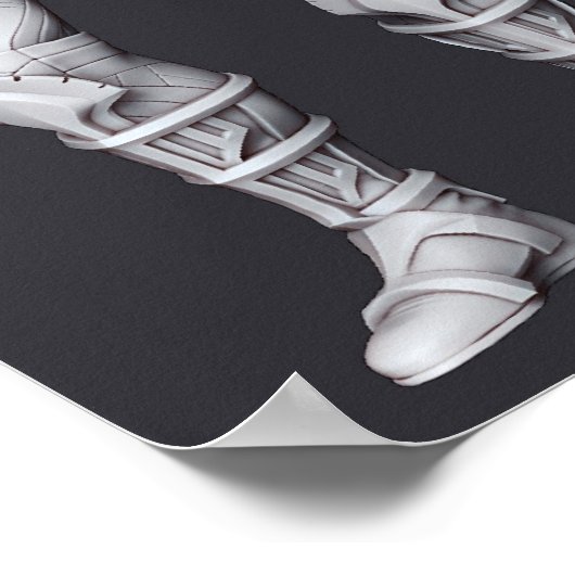 Poster Adam noir (Coin)