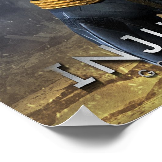 Poster Adam noir (Coin)