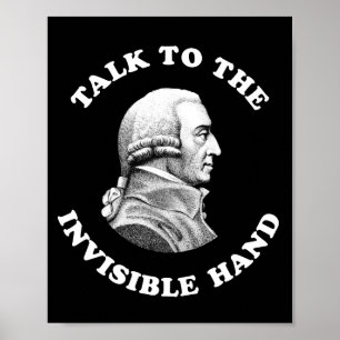 Poster Adam Smith - Parlez À L'Invisible Main - Drôle Ec