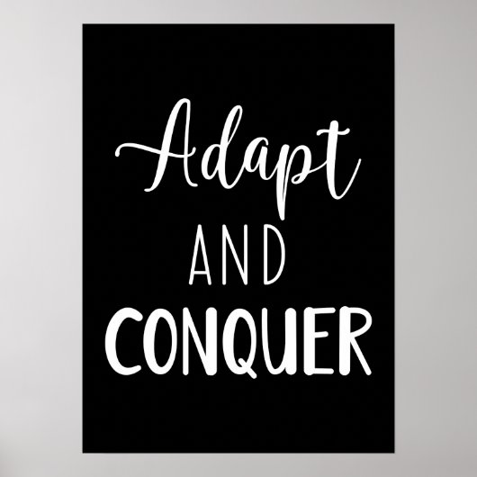 Poster Adaptation et conquête - Gymnase, Hustle, Succès (Devant)