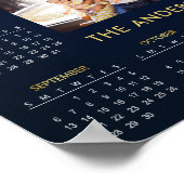 Poster Add Your Own Family Photo 2026 Calendar |  (Coin)