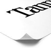 Poster Addicé au bronzage (Coin)