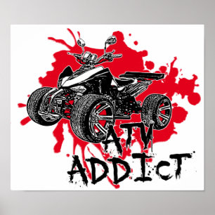 Poster Addict aux VTT