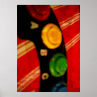 Poster Addict de jeux