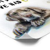 Poster Addictionnaire du café du Labrador mou (Coin)