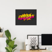 Poster Addison (Bureau à domicile)