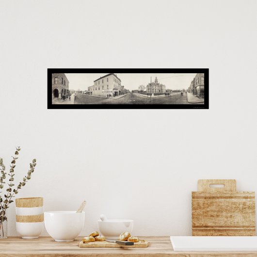 Poster Adel, IA Photo 1907 (Cuisine)