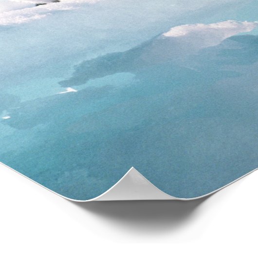 Poster Adelie Penguins | Antarctique (Coin)