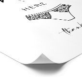 Poster ADELLA Déposez Vos Culottes Bachelorette Jeu Signe (Coin)