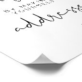 Poster ADELLA Edgy Modern Adresse le panneau Enveloppe (Coin)