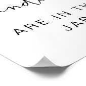 Poster ADELLA Minimale Combien De Candies Baby shower Jeu (Coin)