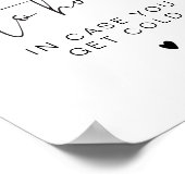 Poster ADELLA Minimale pour avoir et tenir une couverture (Coin)