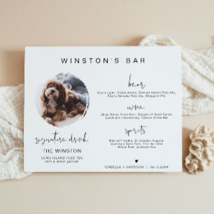 Poster ADELLA Modern 1 Photo Animaux de compagnie Signatu