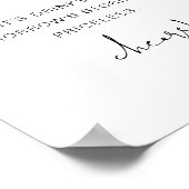 Poster ADELLA Moderne Minimaliste Funny Open Bar Sign (Coin)