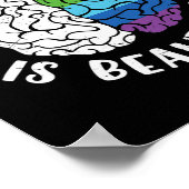 Poster Adhd Sensibilisation sur l'autisme Neurodiversité (Coin)