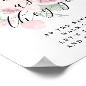 Poster Adhérer Laisser neiger Nouvelle mariée Envoyer Hor (Coin)