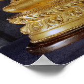 Poster Adibuddha Vajrasattva assis dans la méditation (Coin)