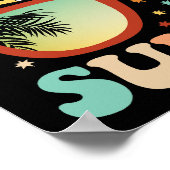 Poster Adieu 2e année Bonjour été (Coin)