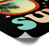 Poster Adieu 7e année Bonjour été (Coin)