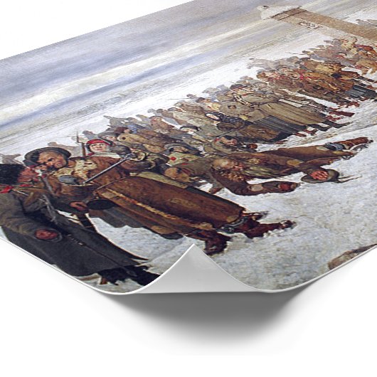 Poster Adieu l'Europe ! Aleksander Sochaczewski (Coin)