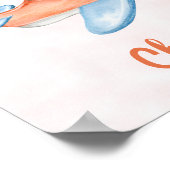 Poster Adieu mignon et pingouin de chance (Coin)