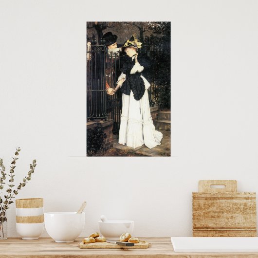 Poster Adieu par James Tissot (Cuisine)