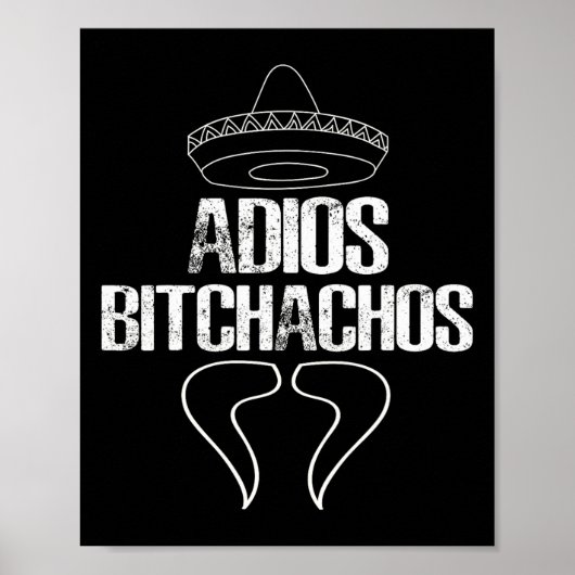 Poster Adios Achos Cinco De Mayo Party (Devant)