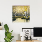 Poster Adirondack Birches (Bureau à domicile)