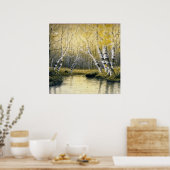 Poster Adirondack Birches (Cuisine)