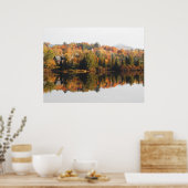 Poster Adirondacks Upper Chub River North Elba (Cuisine)