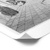 Poster Adji Seid Hussein Bazaar, à Kashan, de 'Voyage (Coin)