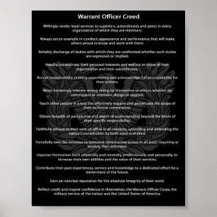 Poster Adjudant-chef Creed