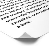 Poster Administrateur infirmier (Coin)