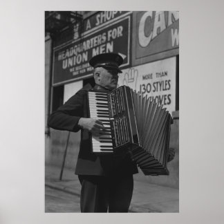 Poster Administration de la sécurité vintage