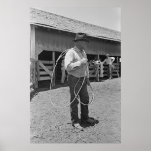 Poster Administration de la sécurité vintage