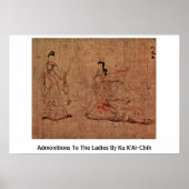 Poster Admonitions Aux Dames Par Ku K'Ai-Chih (Devant)