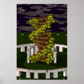 Poster ADN à Stonehenge (Devant)