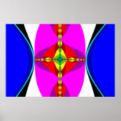 Poster ADN - Art fractal (Devant)
