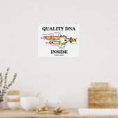 Poster ADN de qualité à l'intérieur (réplication de l'ADN (Cuisine)