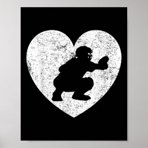Poster Ado Garçons Capteur de baseball Jeunes Enfants Bas