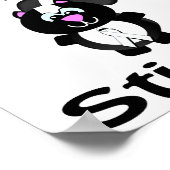 Poster Ado Grossesse puent Skunk Awareness Design (Coin)