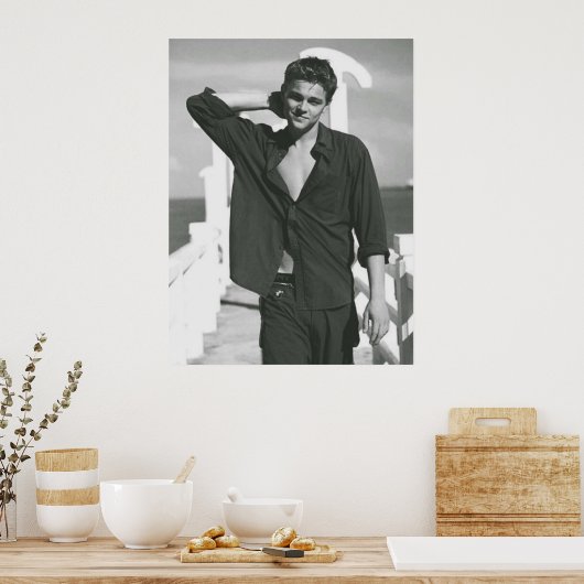 Poster Ado Leonardo Di Caprio (Cuisine)