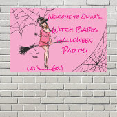 Poster Ado sorcière Babes fête d'Halloween