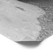 Poster Adobe Doorway Architecture Photographie noir et bl (Coin)