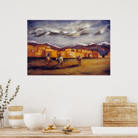 Poster Adobe Oasis (Cuisine)