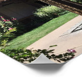 Poster Adobe Vigas La Fonda Hotel Père Noël Fe NM (Coin)