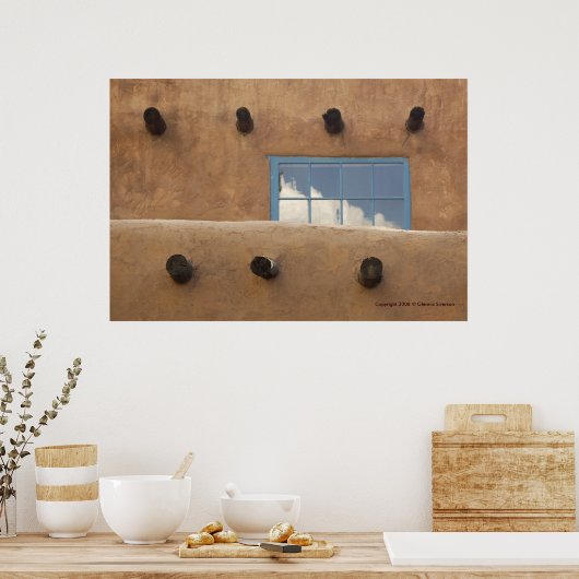 Poster Adobe Window (Cuisine)