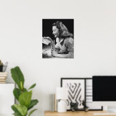 Poster Adolescente (Bureau à domicile)